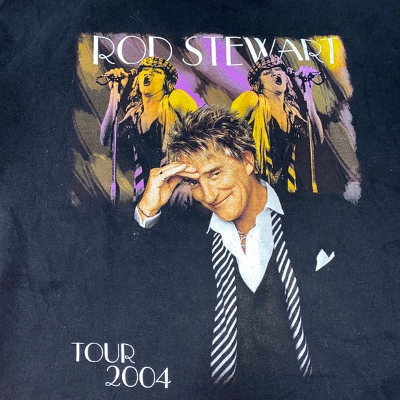 VINTAGE 2004 ROD STEWART TOUR TEE - Picture 2 of 4